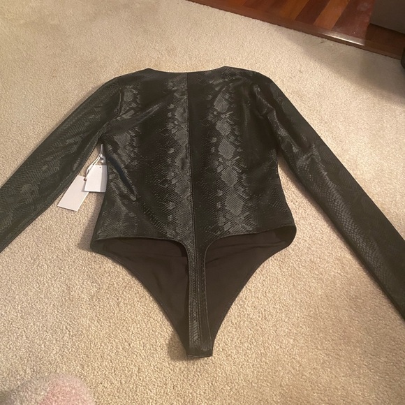 Good American size 2 (us size medium) thong bodysuit NWT - Picture 8 of 11